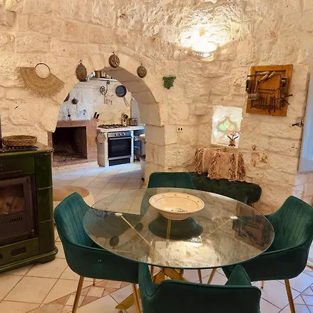 Historic Trullo With Private Jacuzzi And Sauna Villa